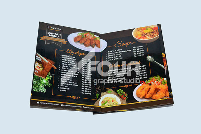 Buku Menu Makanan