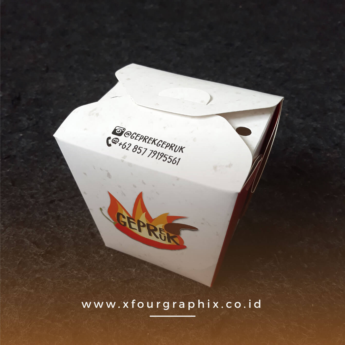 Download Box Mie Dan Nasi Ayam Geprek Murah - Box Foodgrade Mulai ...